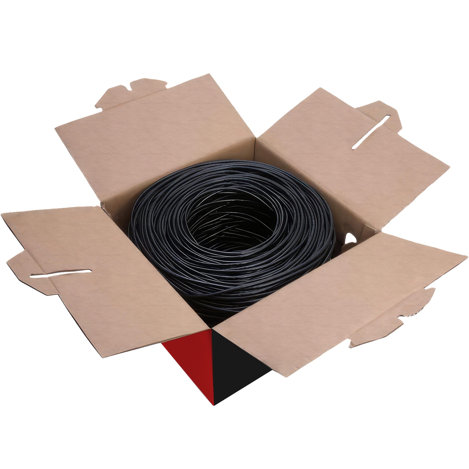 Cat5e Cat6 Cable 1000ft Solid 4 Pair Bulk Cat 5 Cat 6 Ethernet Cable (UTP CMR)