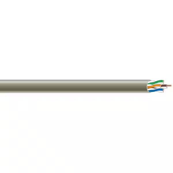 25′ 50′ 100′ 150′ CAT5e CAT 5e Cables CMR Solid Copper LAN Ethernet Wire Beige