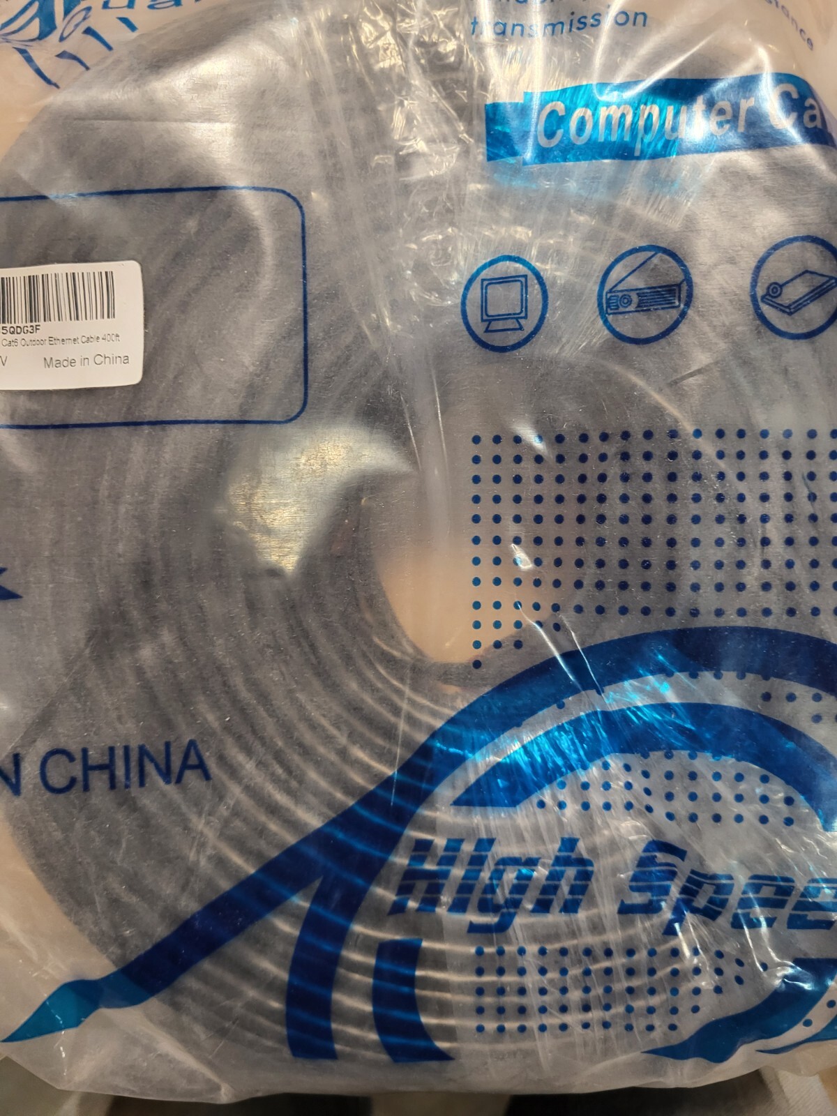 Abireiv Cat6 Indoor / Outdoor Ethernet Cable 400ft.