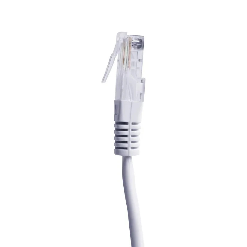 Pack of 100 Cat5e Ethernet Cable 7 ft Gray RJ45 LAN Network Gigabit Patch Cord