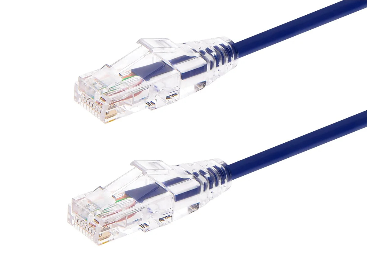 Monoprice Cat6 Ethernet Patch Cable – 10 feet – Purple | Snagless RJ45 Stranded