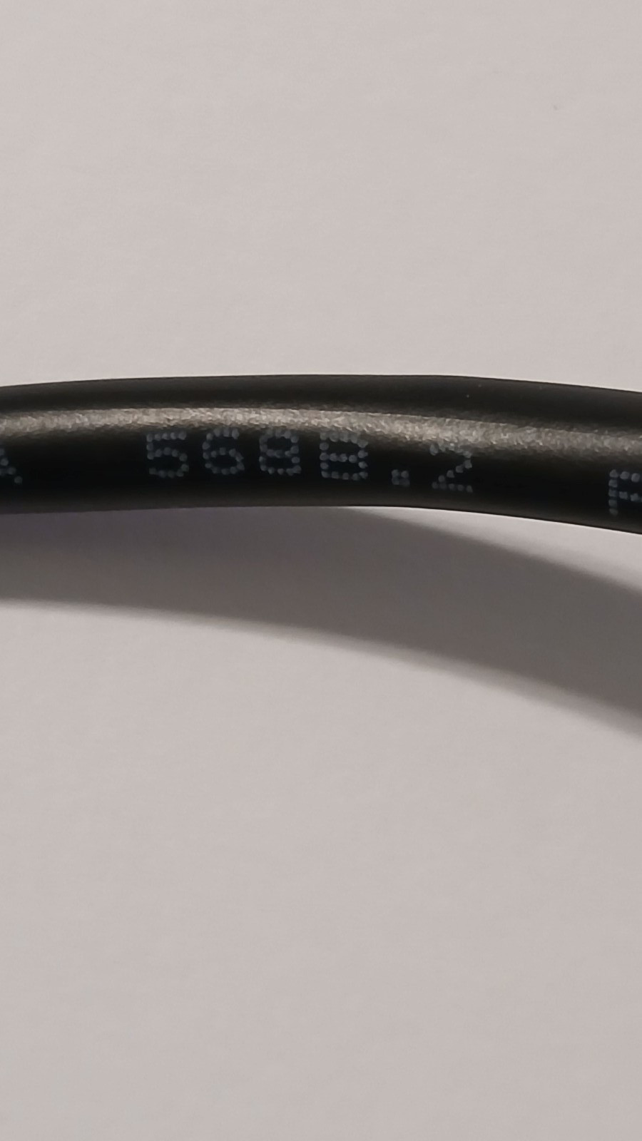 Lot of 5 CAT-5E Patch Cord 568B.2 TIA/EIA Black UTP 24AWG 7 Ft Cable NEW
