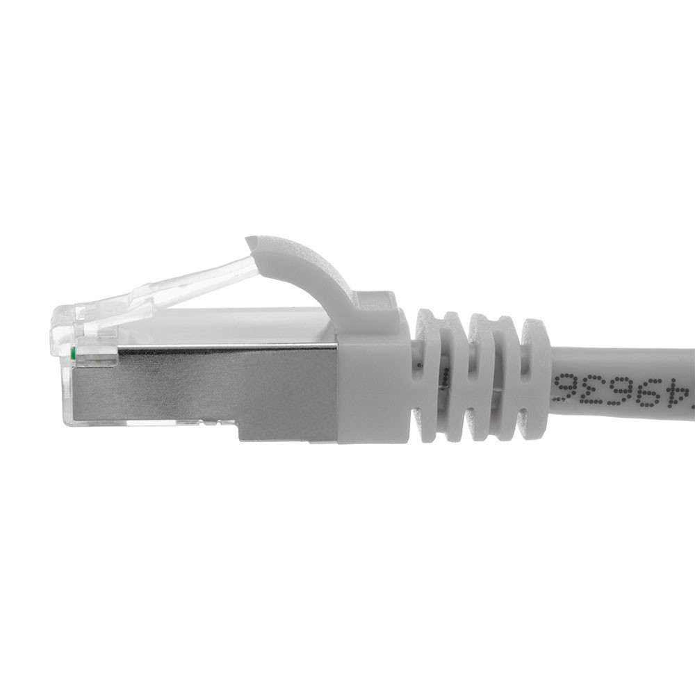 Ethernet Patch Cable CAT6, F/UTP, 26AWG, 10 Ft, 5 pack, Gray