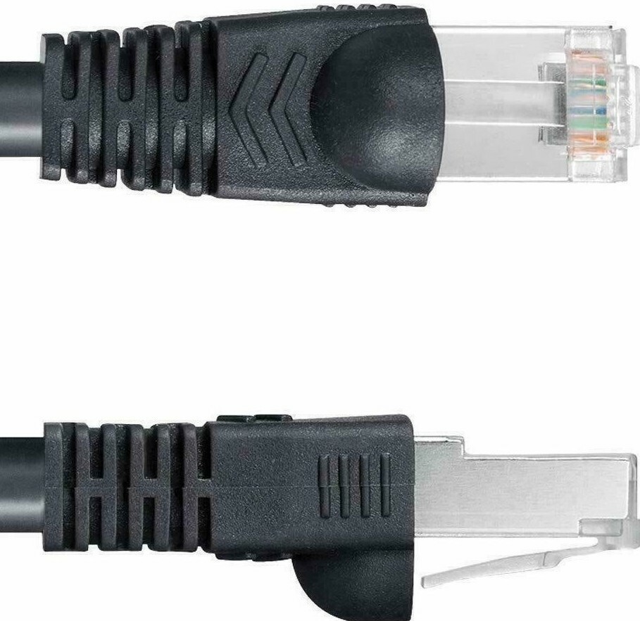 75’FT CAT6A 23AWG 10G OUTDOOR Solid Bare Copper Direct Burial SHIELDED CABLE