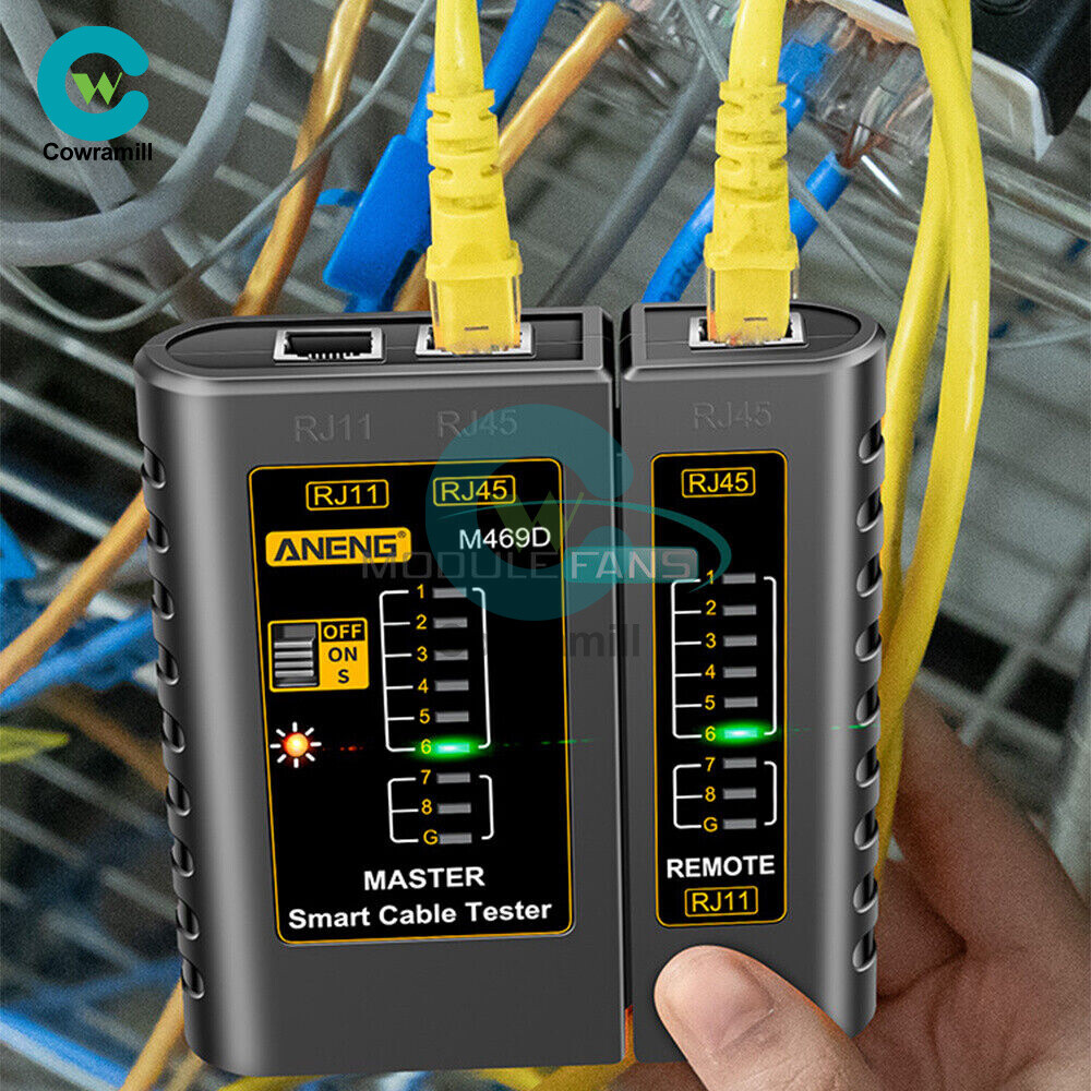 RJ45 Network Cable Lan Tester RJ45 RJ11 RJ12 CAT5 UTP LAN Cable Repair Tool