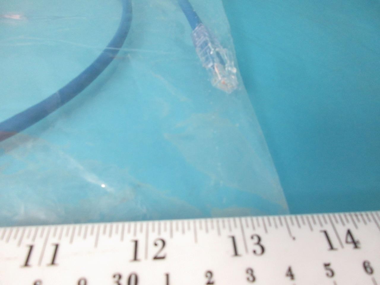 PANDUIT UTP6AX1.5MBU 5′ CAT 6A 26AWG SNAGLESS S/FTP PVC CM ETHERNET PATCH CABLE