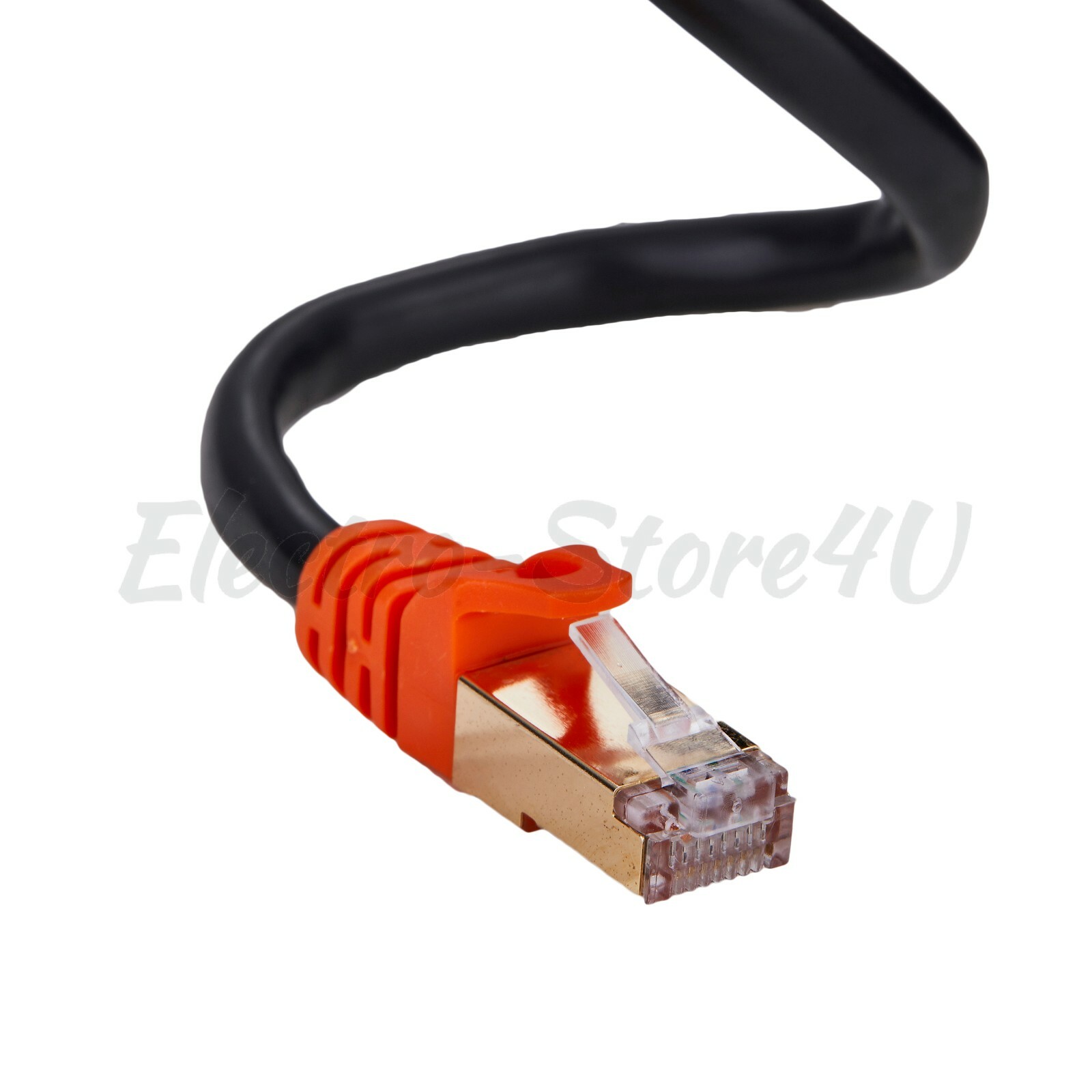 CAT7 OUTDOOR Ethernet Patch Cable Copper Lan RJ45 Shielded 26AWG SFTP Router Lot