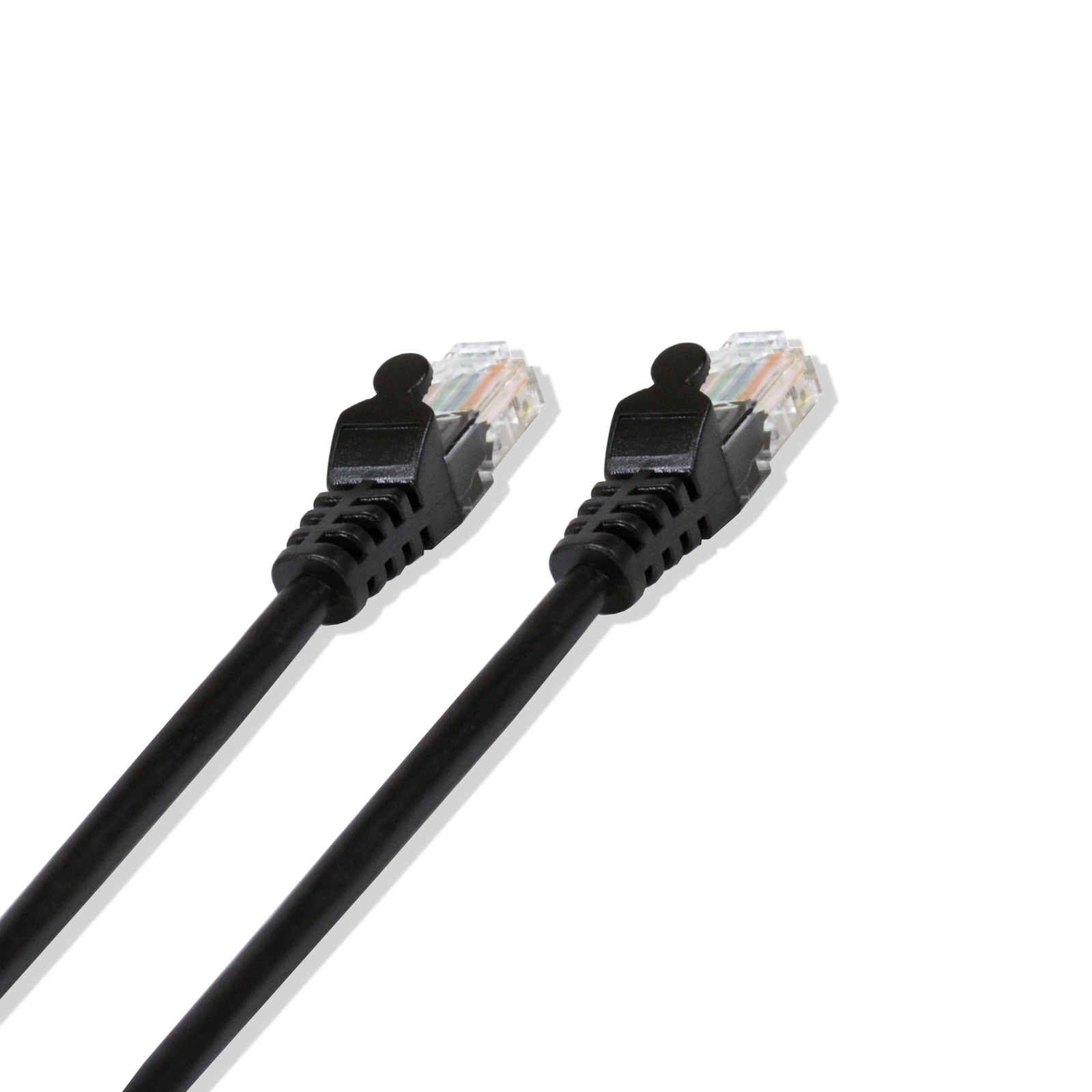 Cat-5e UTP Ethernet Network Cable RJ45 Lan Wire Black 75FT Wholesale