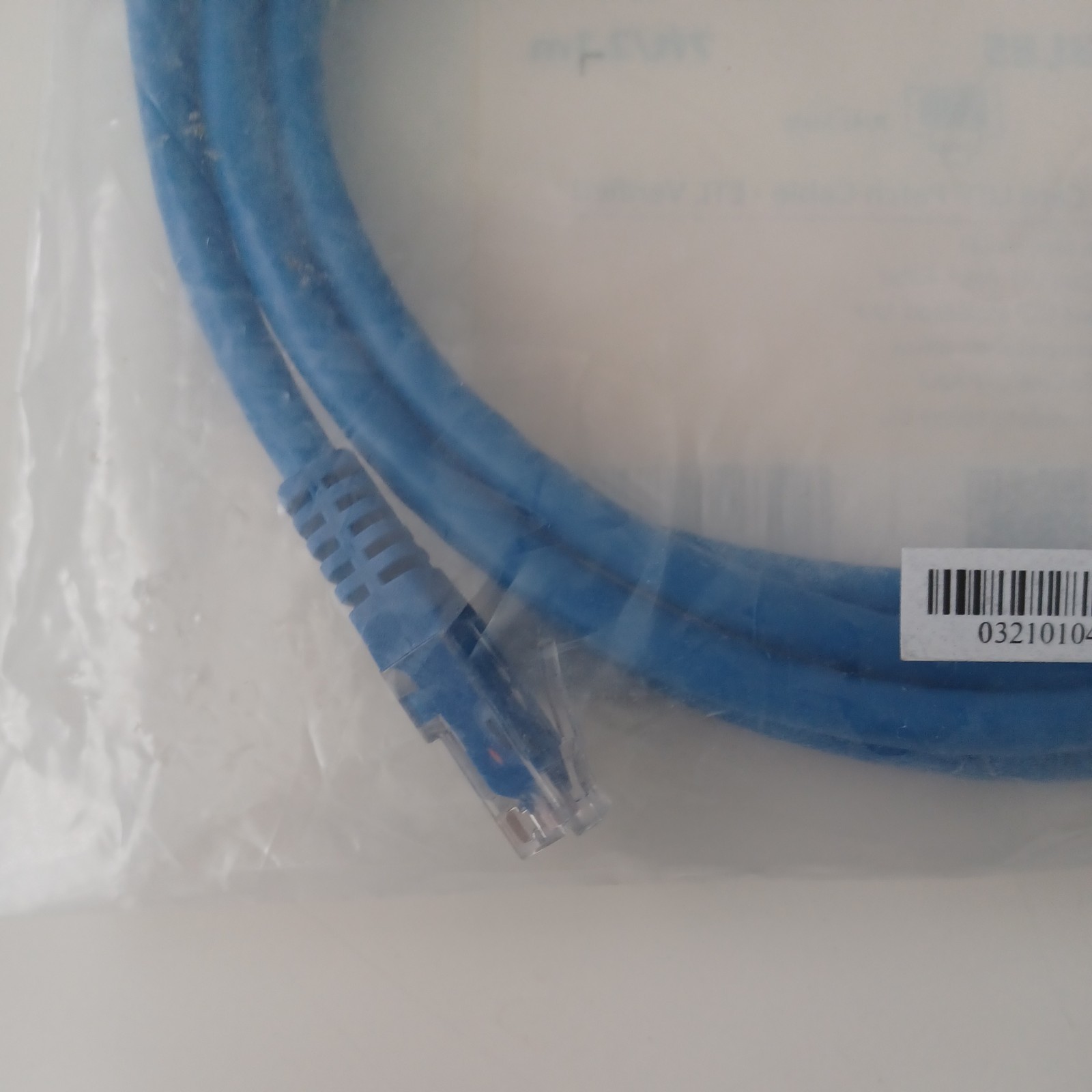 NEW! StarTech.com 7 ft. Cat 6 Blue Molded UTP Patch Cable