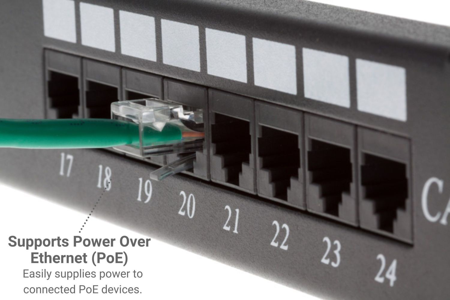CAT5e Ethernet Patch Cable, Non-Booted, 2Foot, Green – Lifetime Warranty