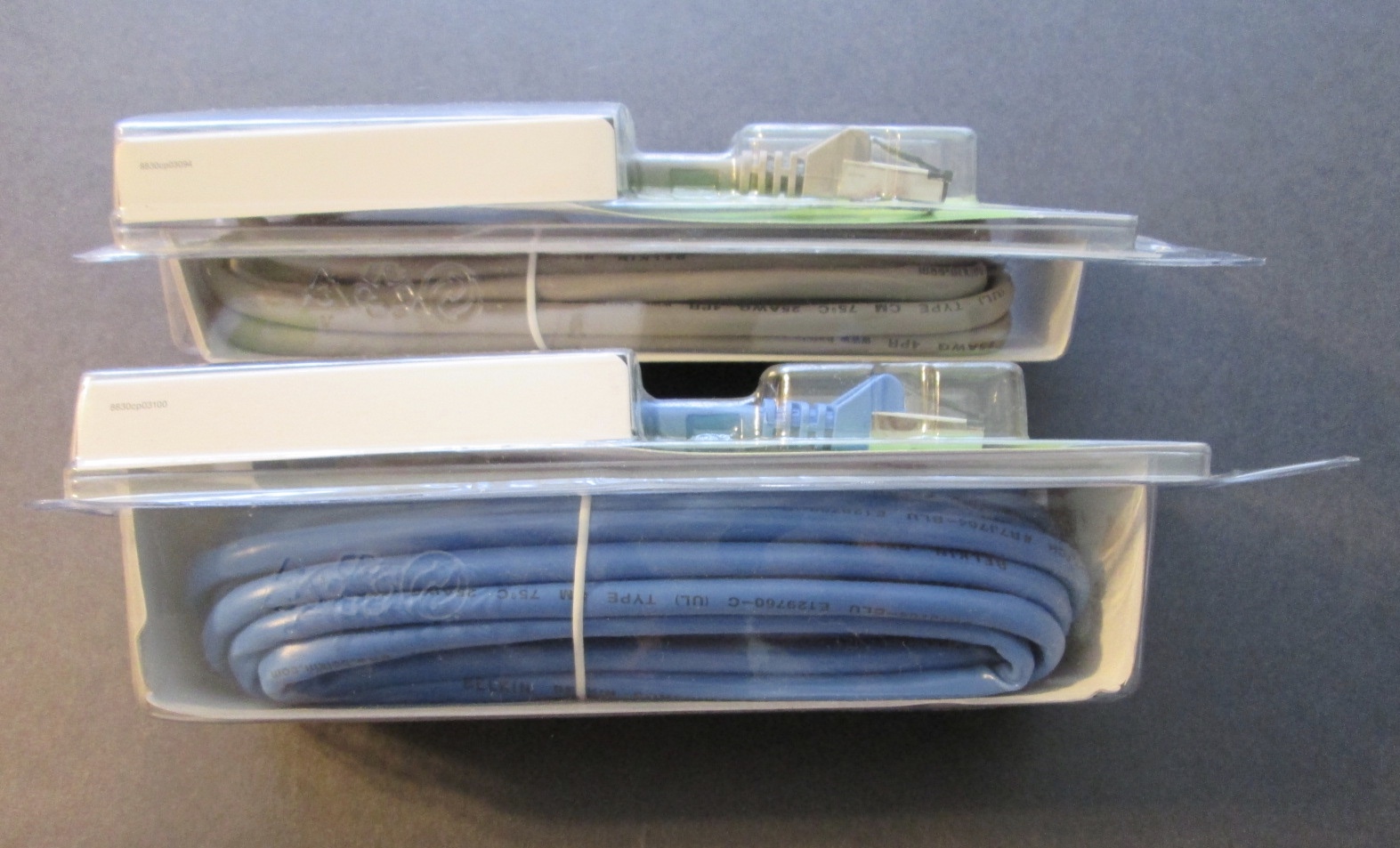 3 New BELKIN ETHERNET CABLES Unopened ~ Cat6 5M, Cat6 2M, HDMI w/Ethernet ~ RJ45