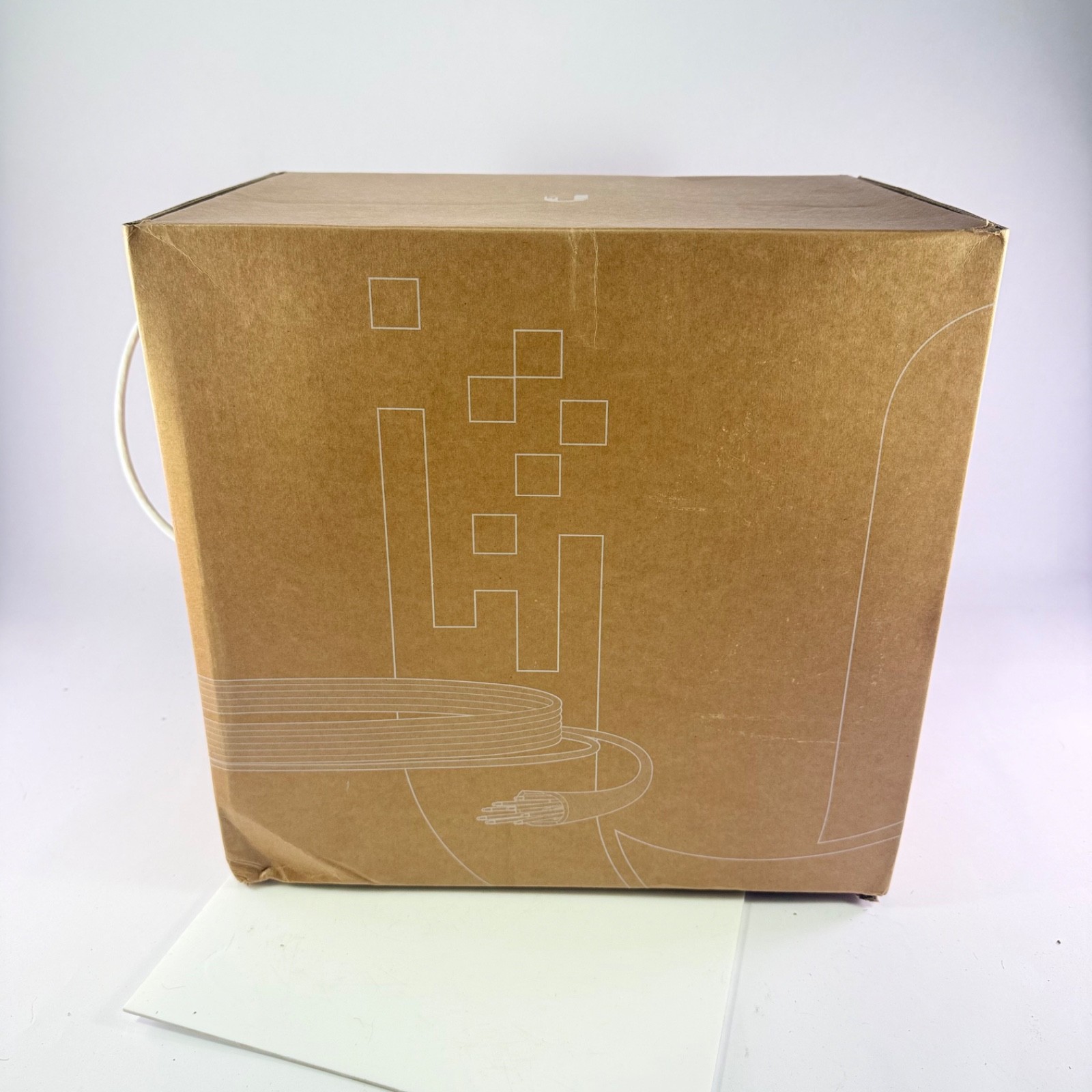 Ubiquiti UniFi Cable Cat6 CMR U-CABLE-C6-CMR 1000ft Roll Open Box Partial Used