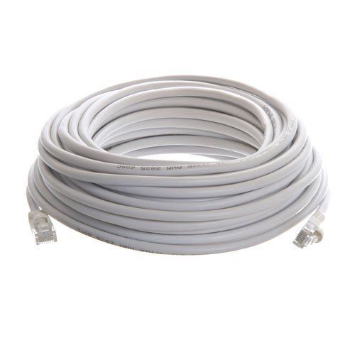 150 FT Cat5 cat5e RJ45 Ethernet LAN Network Cable for PC Internet Router White