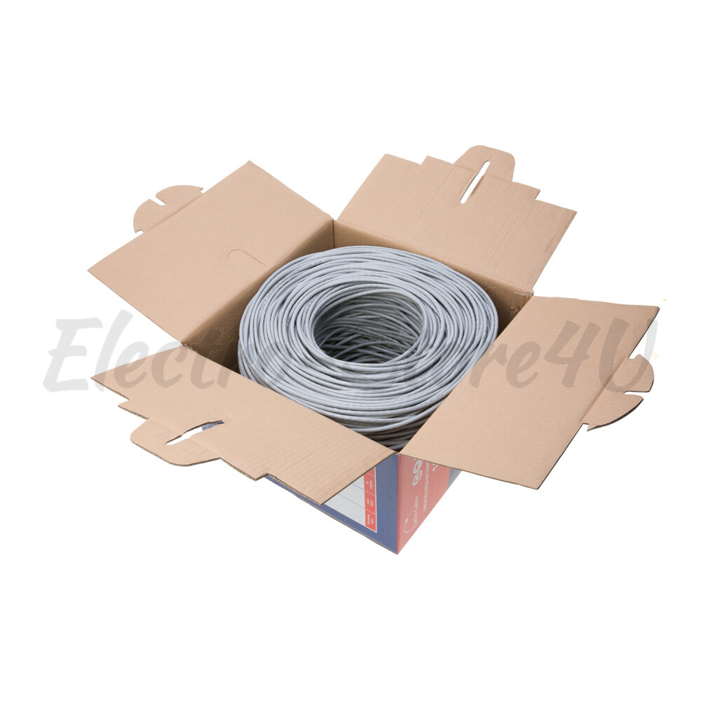 PREMIUM CAT6 500ft 1000ft UTP Bulk Ethernet Cable Solid Network Wire RJ45 23 AWG