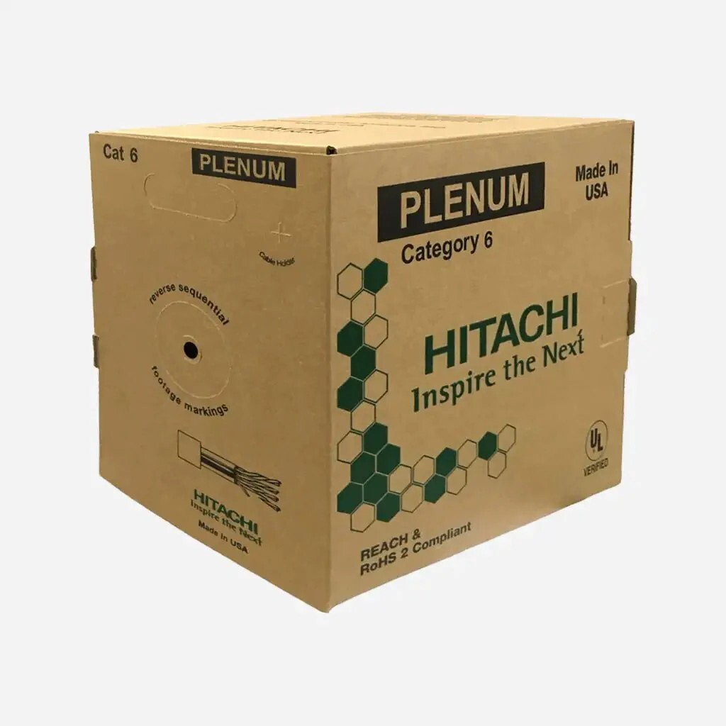 Storage Unit Contents: Cat 6 Patch Cables, Cat 6 Bulk, AV Cable, Fiber Cable