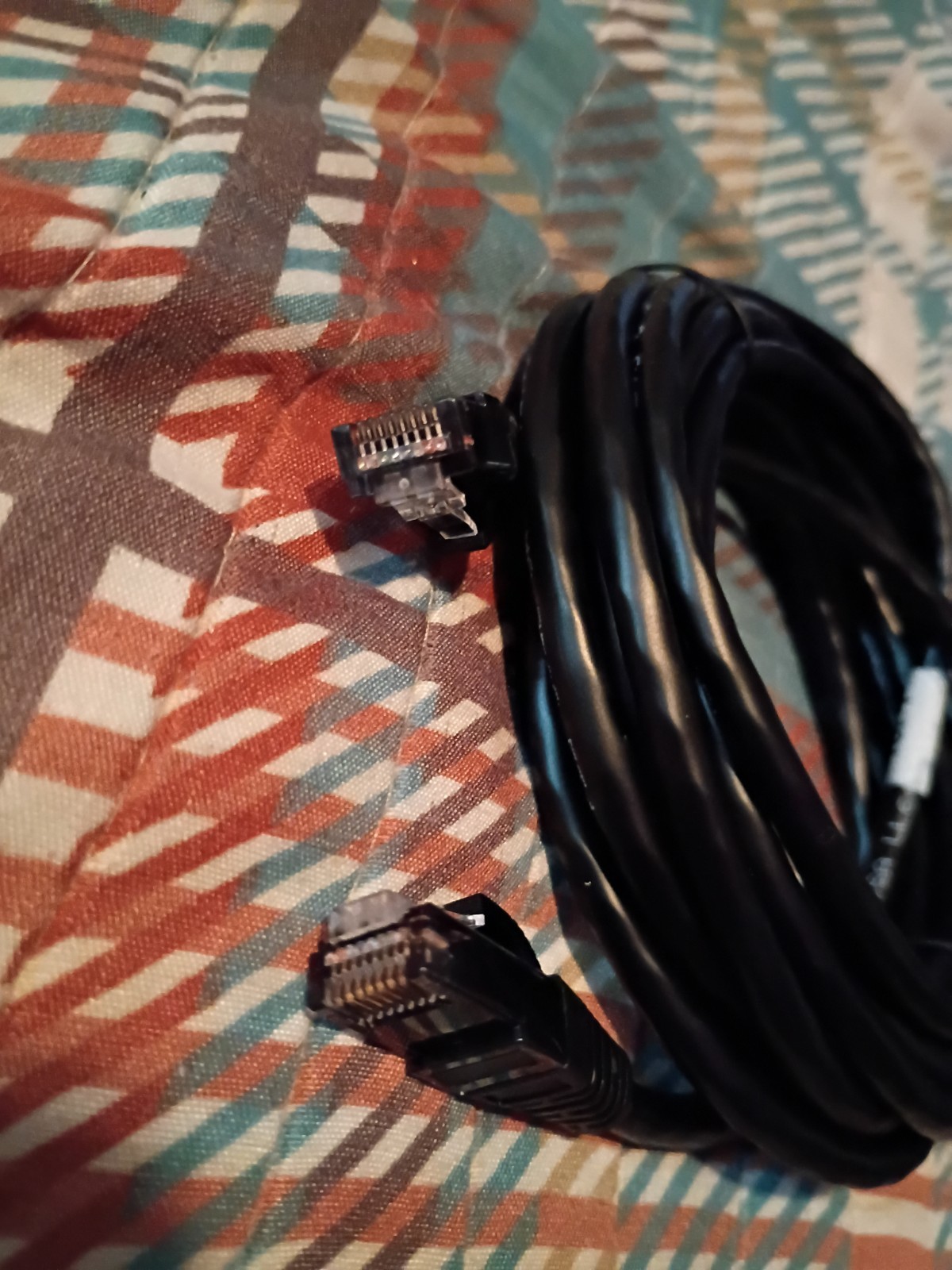 Lot of 3 C2C 5ft CAT6 Snagless UTP Cable Black ( See Description)