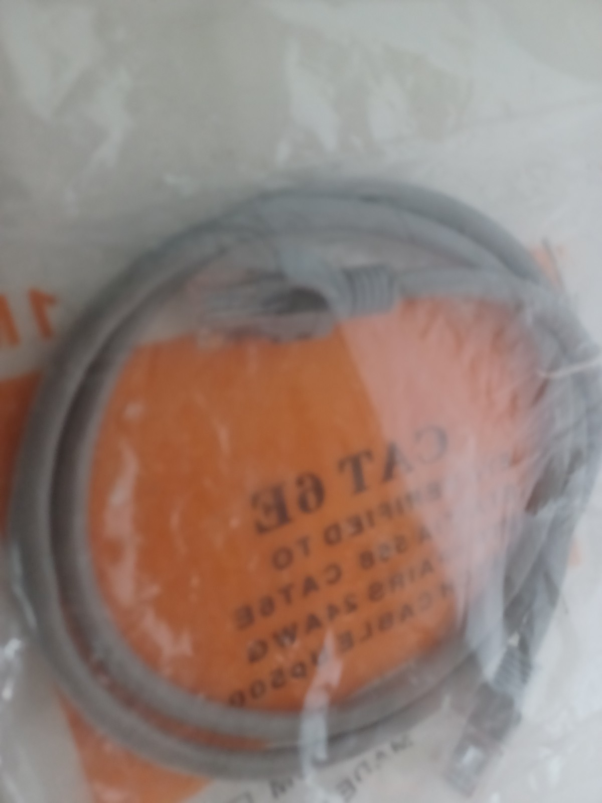 CAT 6E ETA/TIA 568 UTP 4 PAIRS 24AWG High Speed Network Patch Cable