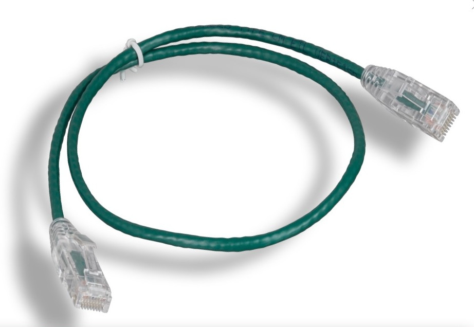 Slim Cat6 UTP Patch Cord Cable 3.6mm OD 1ft 2ft 3ft 5ft 7ft 10ft lot of 1, 5,10
