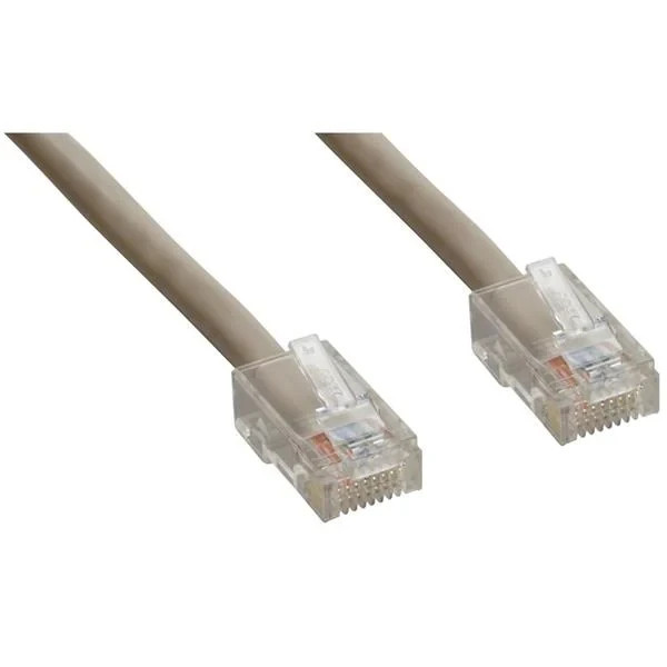 25′ 50′ 100′ 150′ CAT5e CAT 5e Cables CMR Solid Copper LAN Ethernet Wire Beige