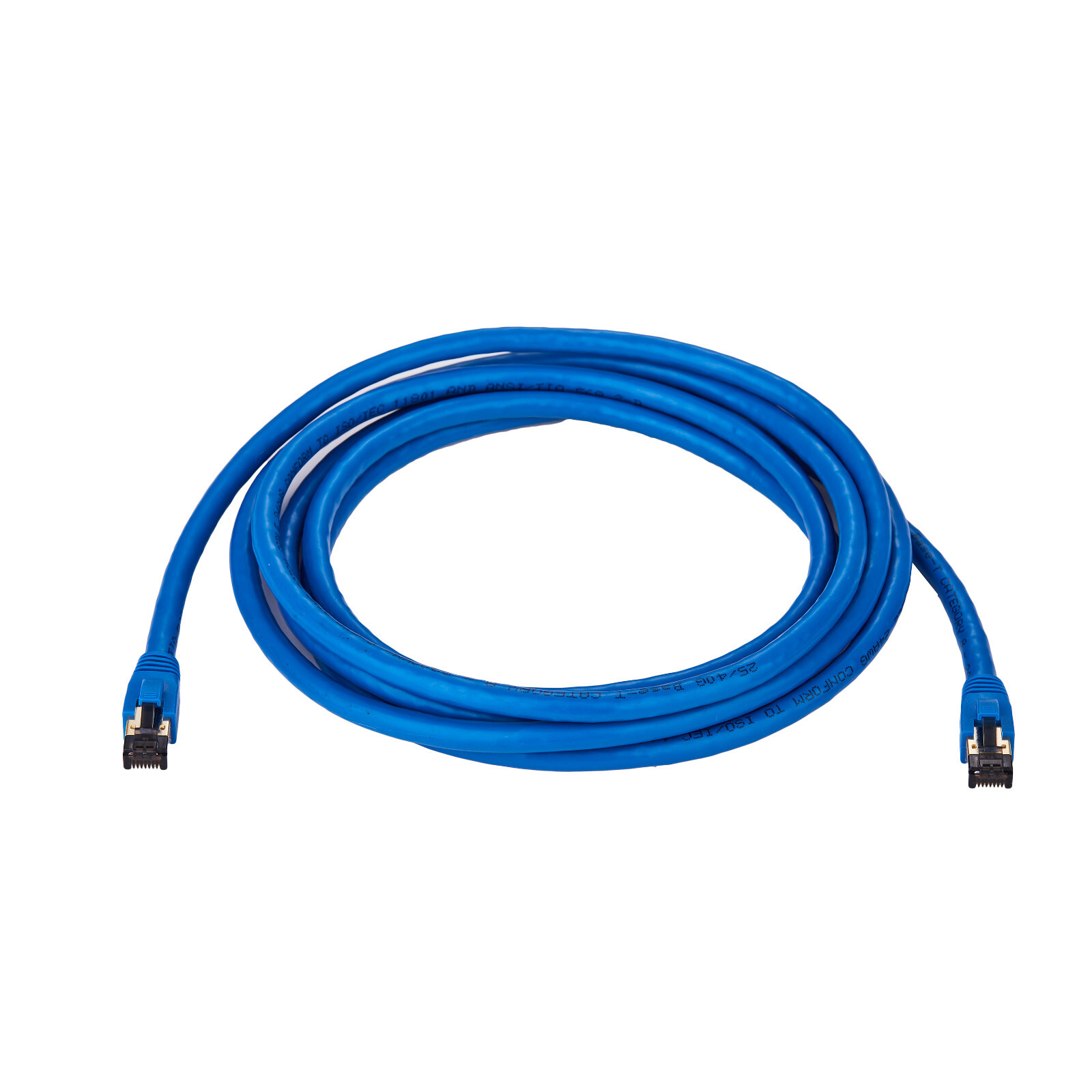 CAT8 Ethernet Cable Super Speed 40Gbps LAN Wire 0.5FT- 75FT Blue Multipack LOT