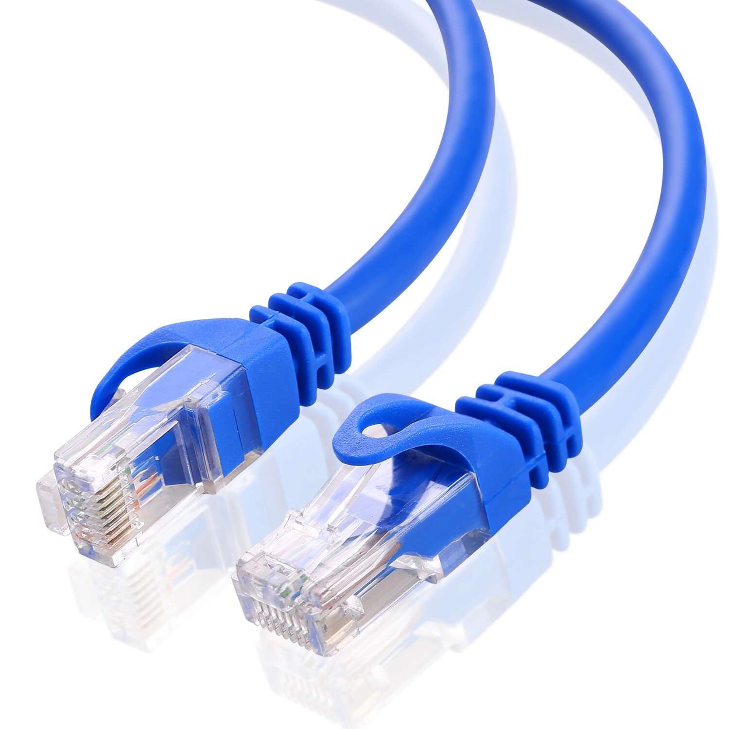 AvesView CAT6 Ethernet Patch Cable High Speed 550Mhz UTP 25FT 50FT 100FT – Blue