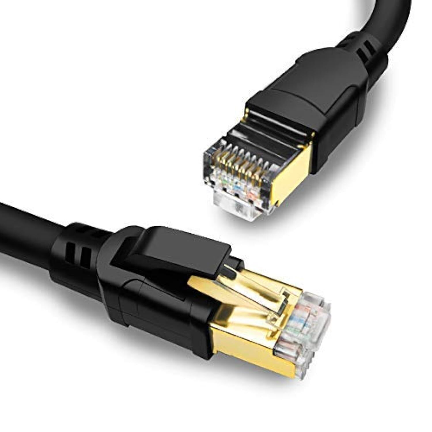 Cat8 Ethernet Cable 10ft High Speed 40gbps 2000mhz Internet Network Lan 26awg Sh