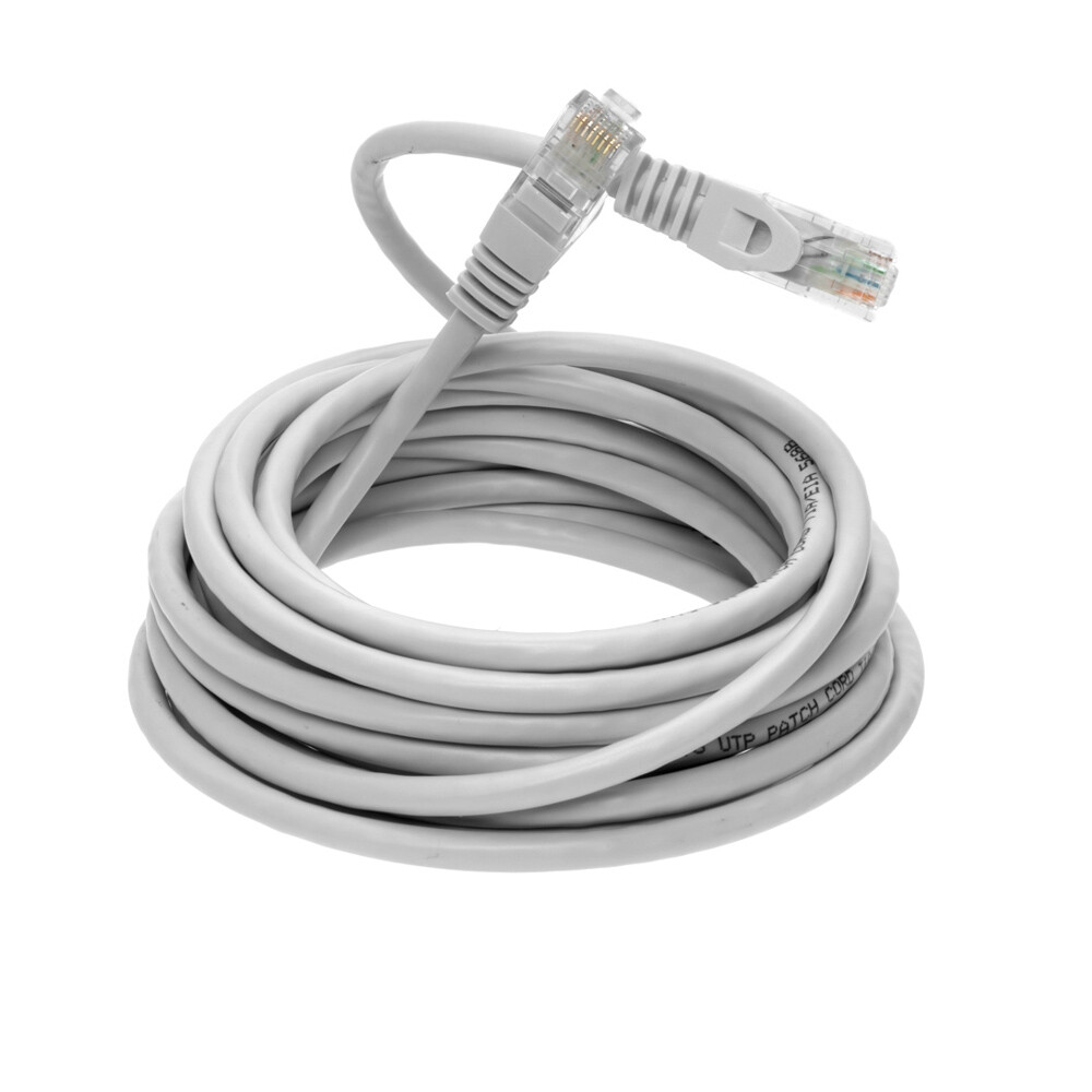 CAT6 Gray Ethernet Patch Cord LAN Network Cable RJ45 25FT- 200FT Multi-Pack LOT