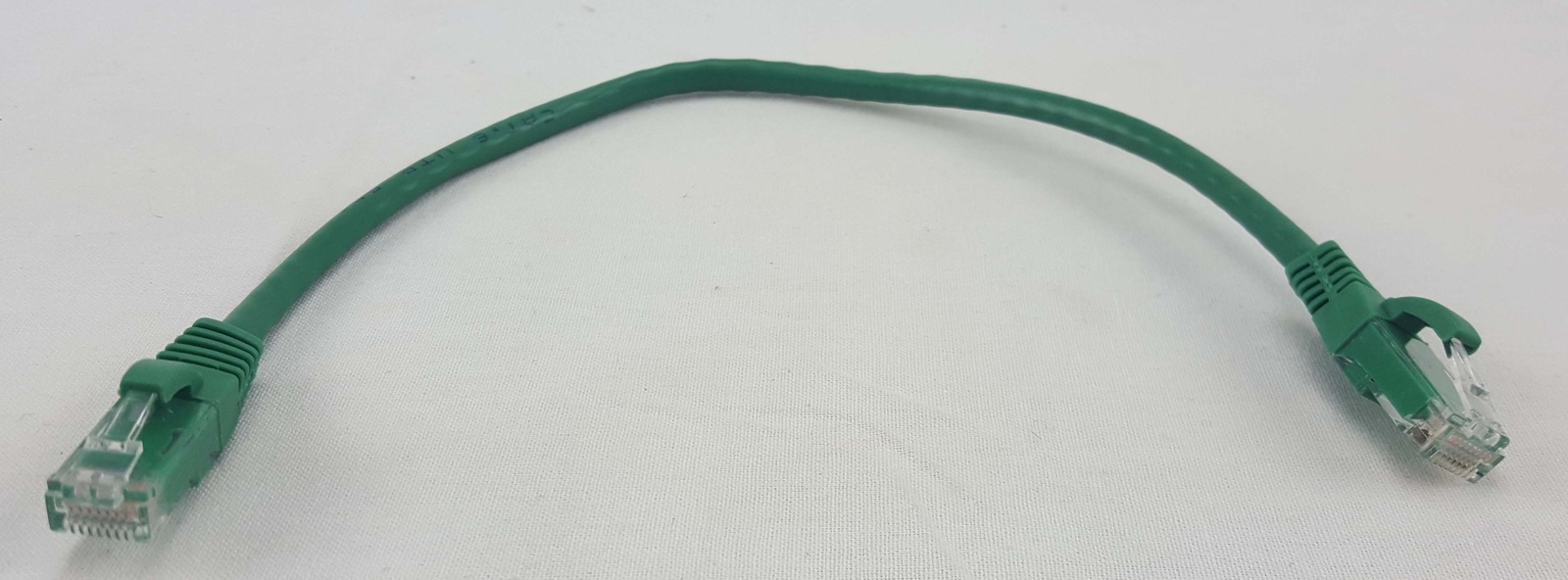 CAT6 1ft RJ45 Male-Make Patch Cable Green 10 Pack