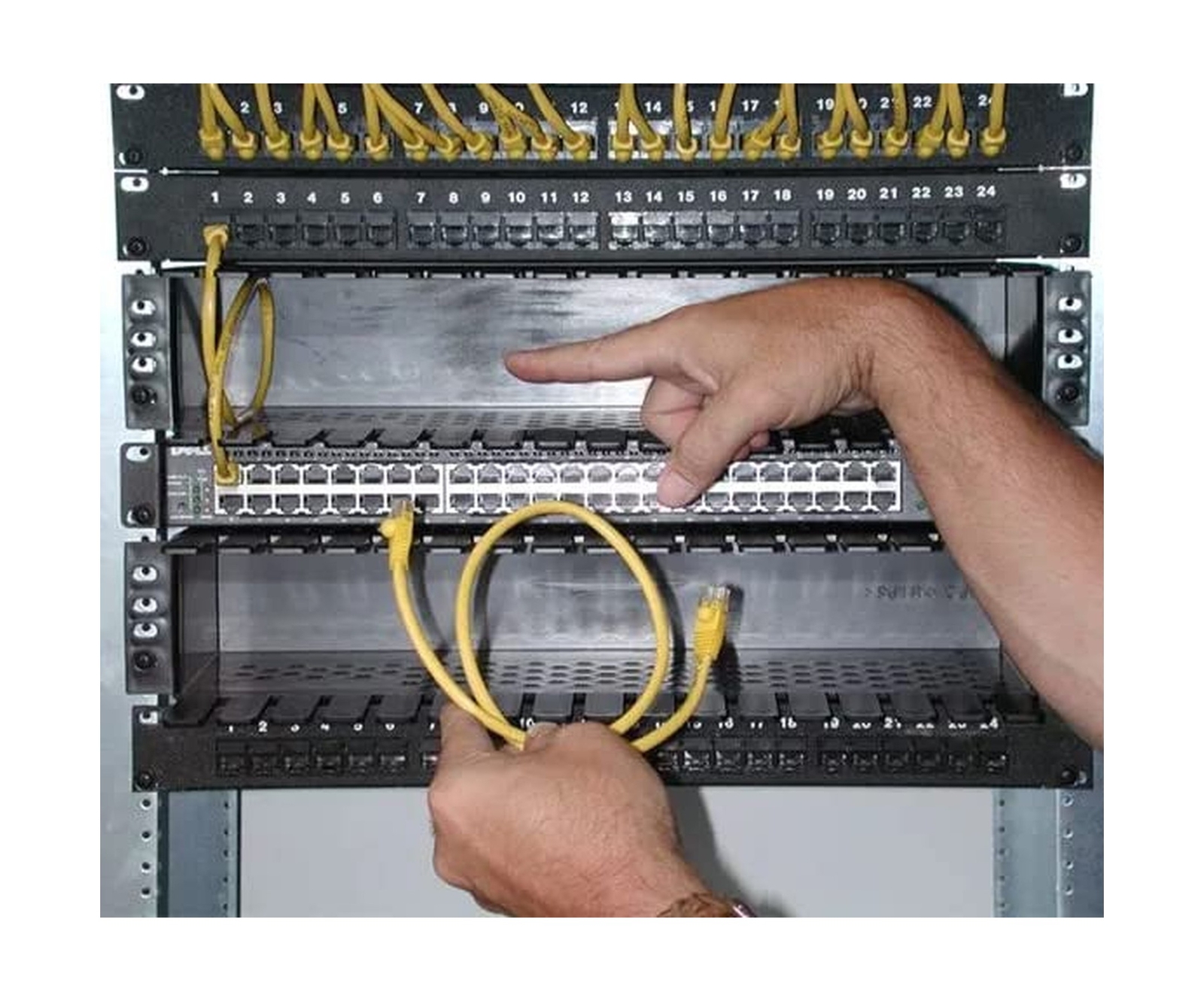 Neat Patch Cable Management Unit3 Pack 2U Neat Patch (3 Pack) Black