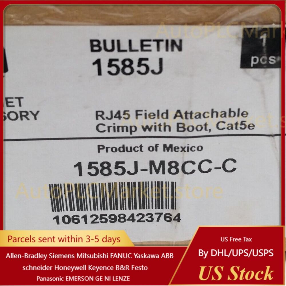 NEW Allen-Bradley 1585J-M8CC-C Ethernet Accessory 1585JM8CCC US Free Tax