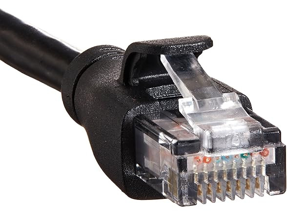 Cat6 Ethernet Network LAN Router Patch Cable Black RJ45 10ft 550MHz 1,000 Mbps