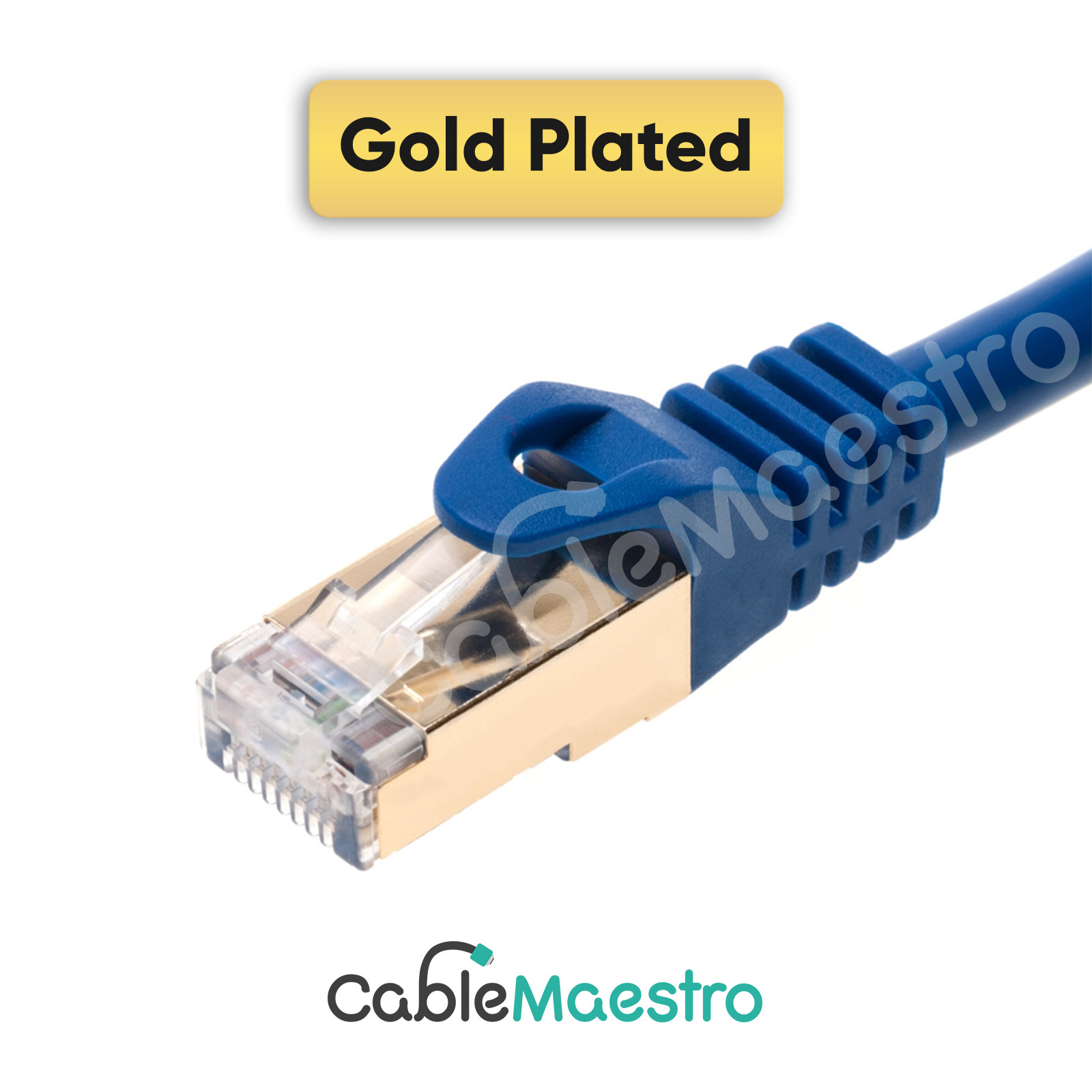 CAT7 Ethernet Cable LAN Copper Patch Cord S/FTP Shielded Wire Gaming 6-200FT Lot