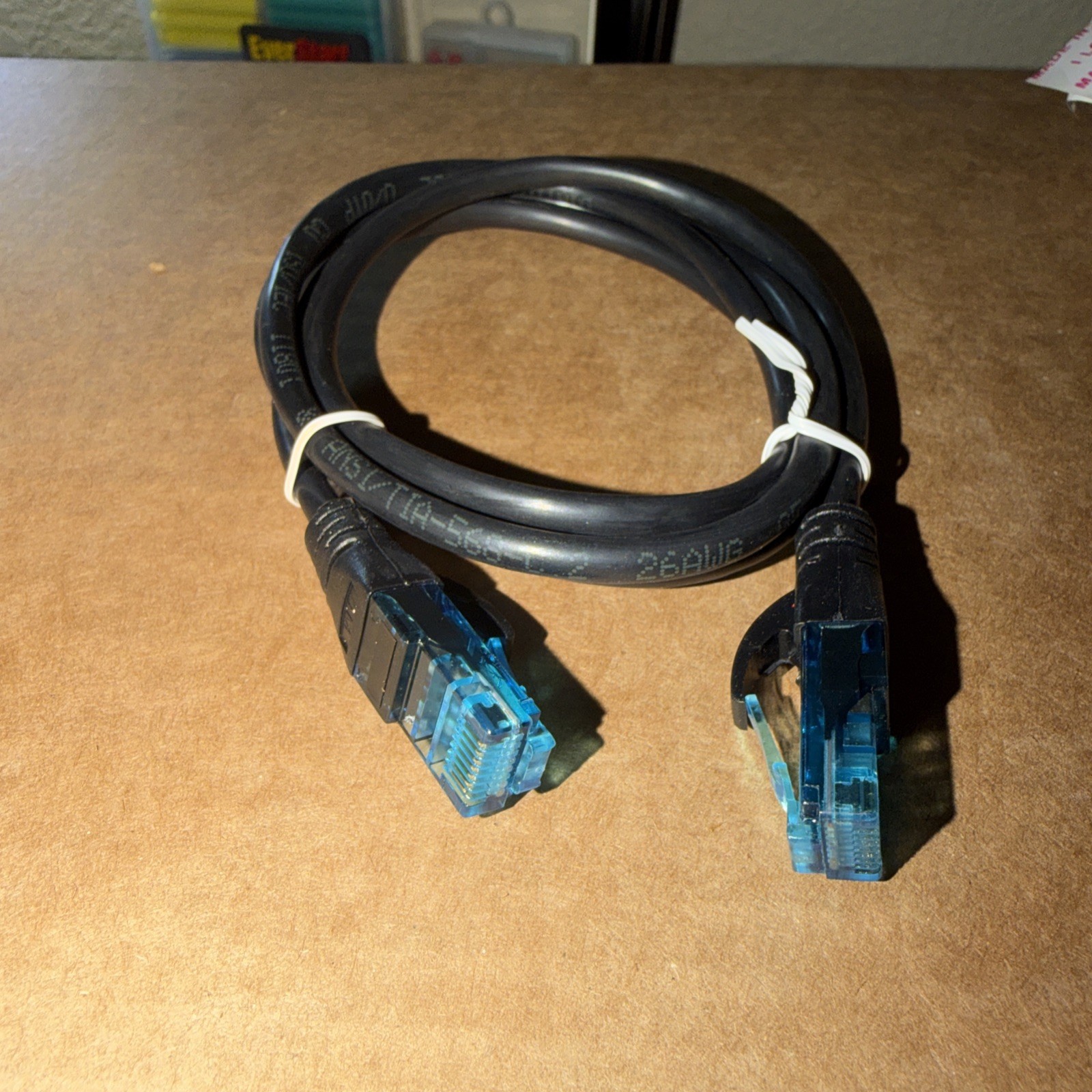 DIGITUS DK-1531-010/BL Cable P SF/UTP CAT5e 1m black polybag Cat 5e – SF/UTP – P