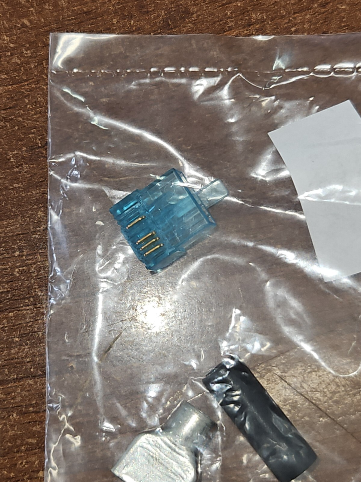 20X PIC 190007 RJ45 Connector Ethernet Plug 8p sheilded, datasheet in the photos