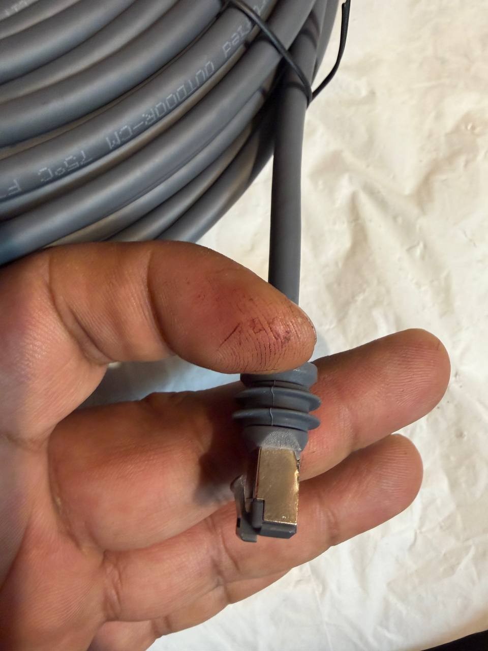 100FT Starlink Gen 3 & Mini Ethernet Cable Extension, Waterproof Outdoor cable