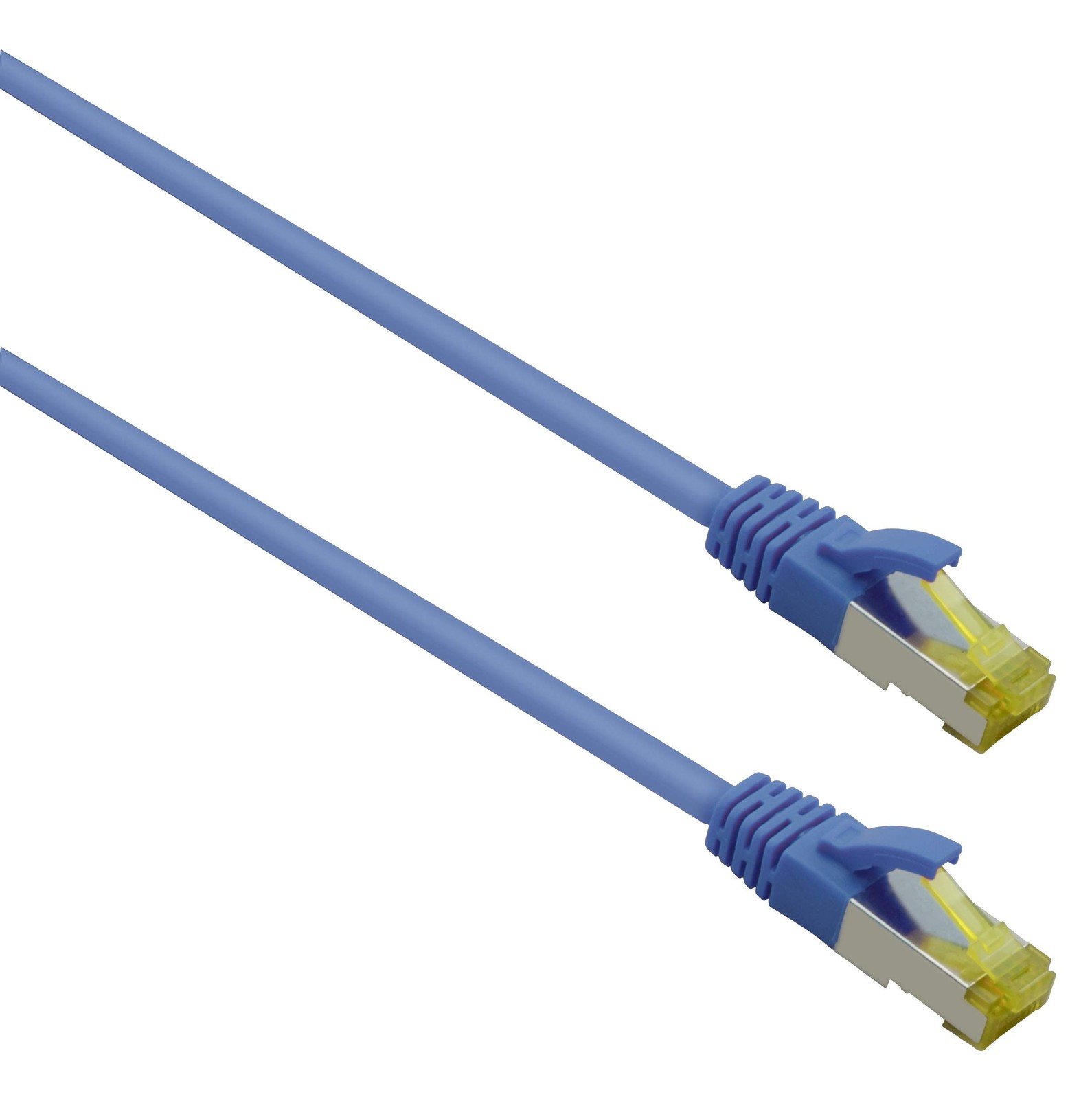 Helos Ultra Flex Patch Cable S/FTP Cat 6a TPE Blue 20.0 m