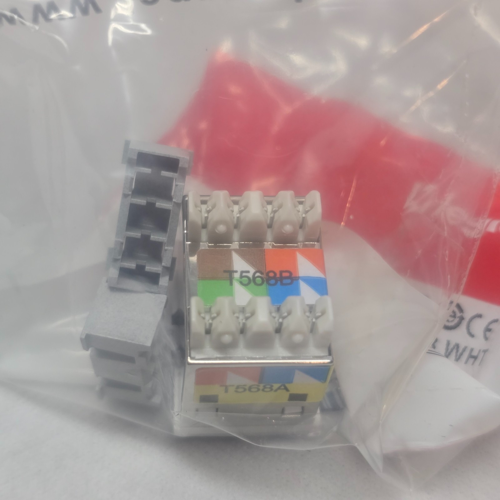 Legrand Ortronics TJ6A-88 Clarity TracJack CAT6A White Jack 12 Pack