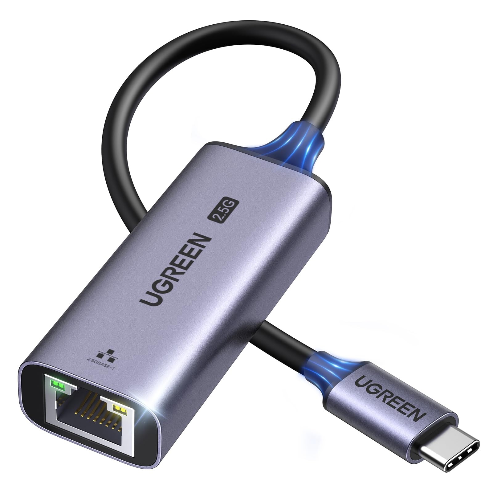 UGREEN USB C to Ethernet Adapter 2.5G, for Space Grey
