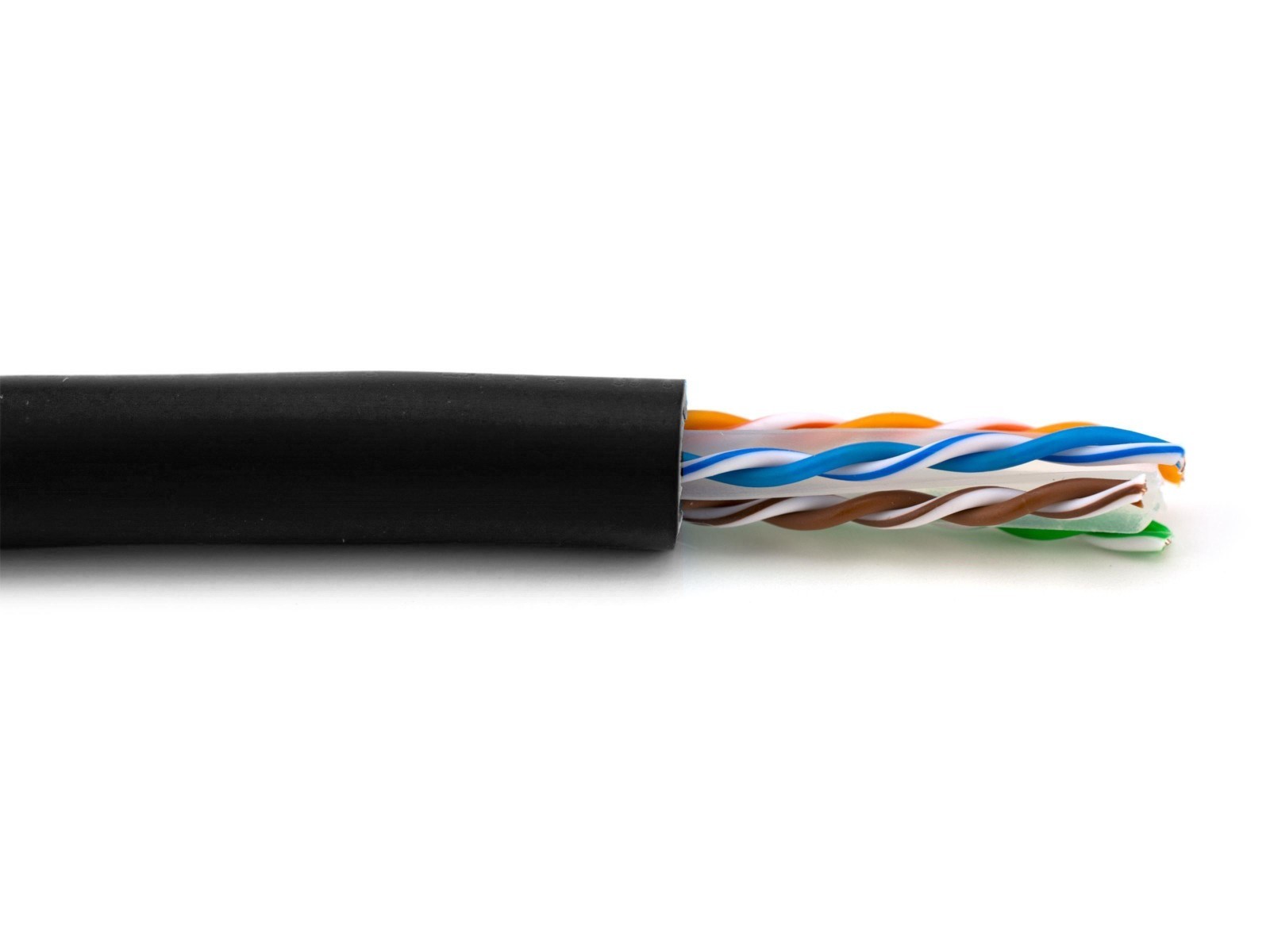 Cmple Cat6 Ethernet 1000ft Bulk Network Cable, Cat6 UTP, 23AWG CMR Riser – Black