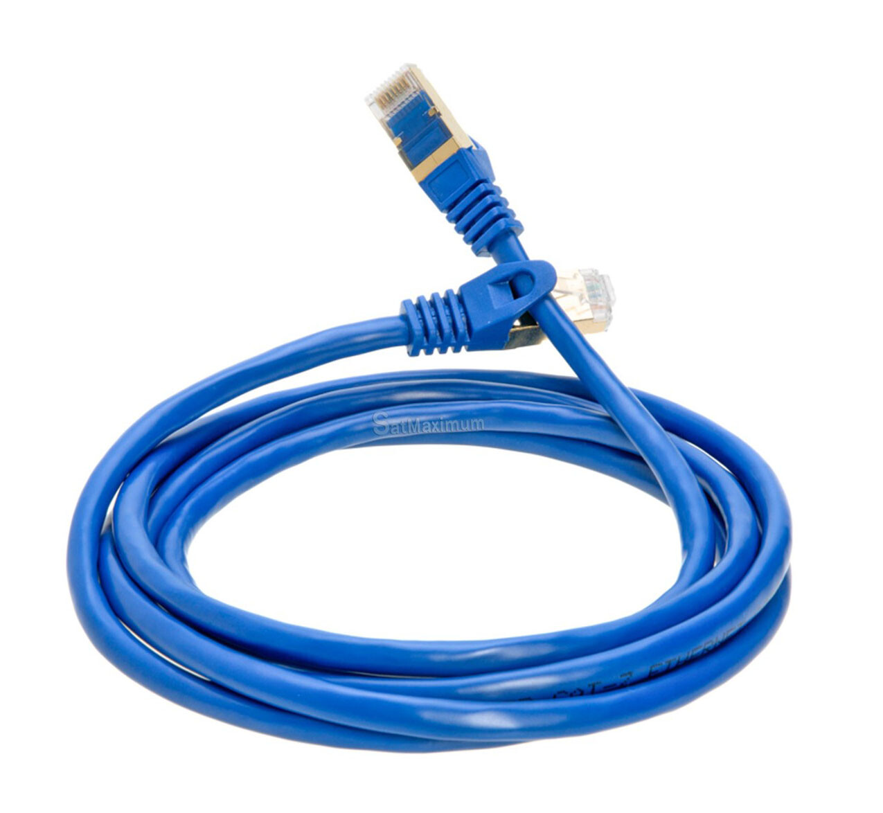 Cat7 S/FTP Ethernet Network Cable High Speed LAN Patch Cord Blue 6ft-20ft LOT