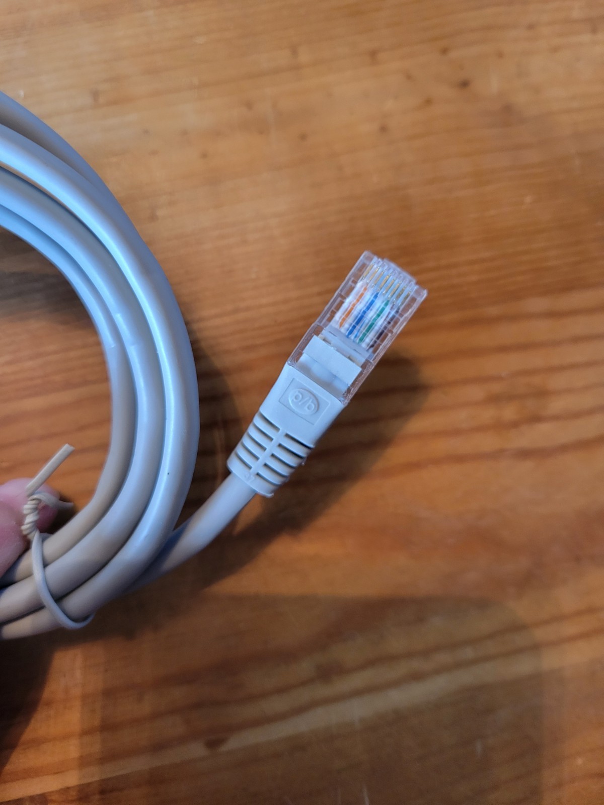 Cat 5E Ethernet Patch Cable 4ft Grey 24AWG/4PRS EIA/TIA
