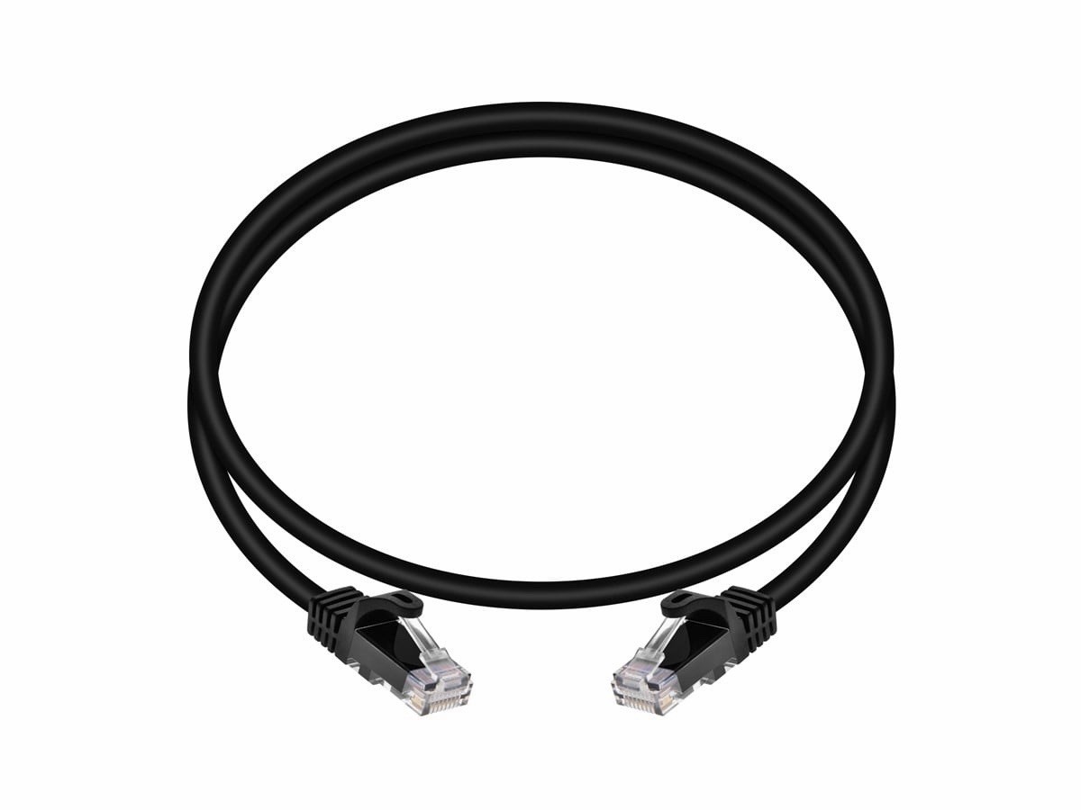 Monoprice 550MHz Category 6 Patch Cord (UTP) 3ft new in package Pure Copper24AWG
