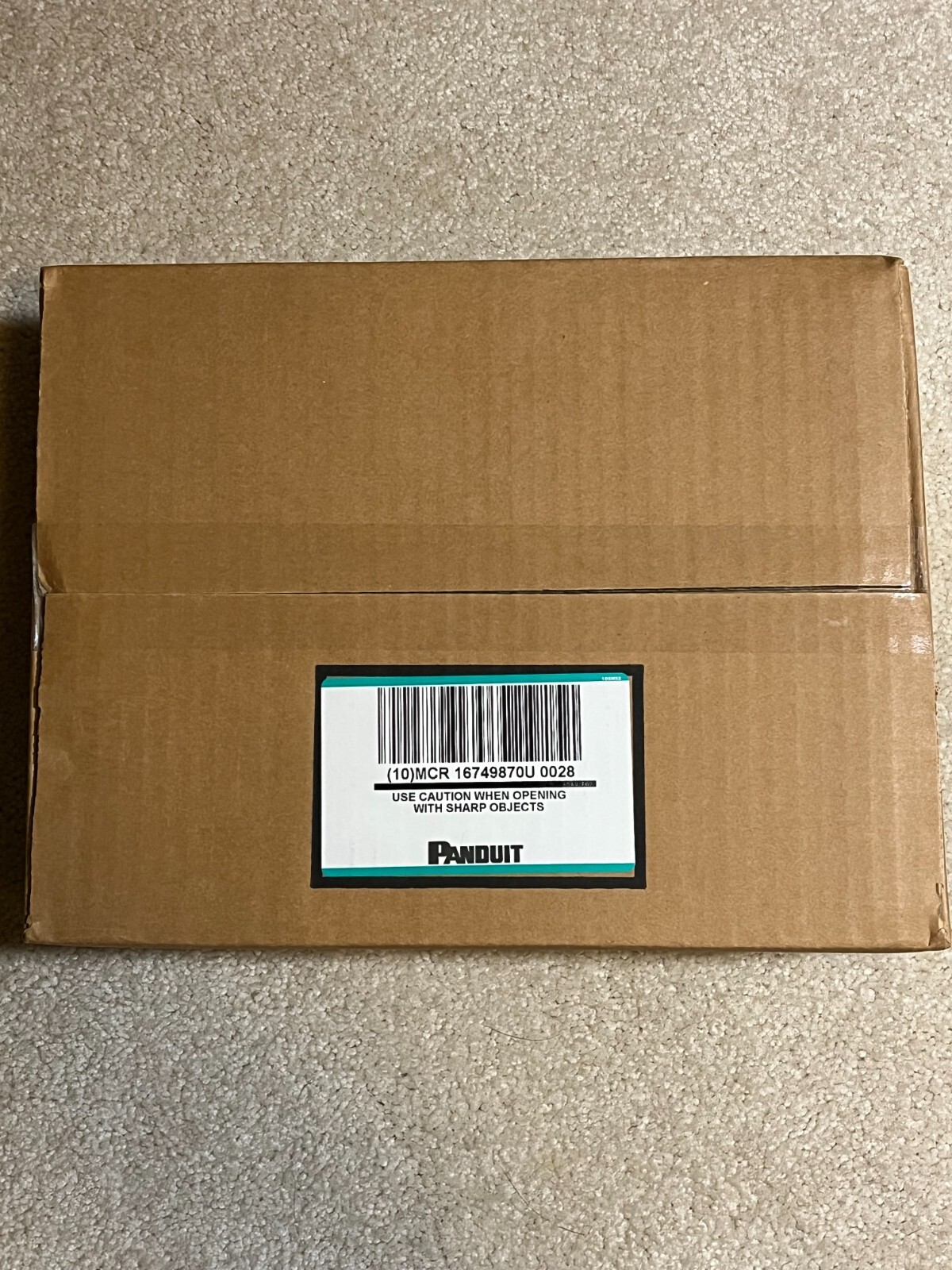 Box of 10 Panduit UTP28X15BU 15ft Cat 6a Utp Cable RJ45 Patch Cord Blue New