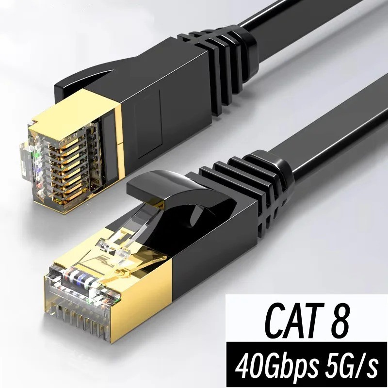 Ethernet Cable RJ45 Cat8 40GBPS Network Gold Super Fast LAN Lead SSTP Patch LOT