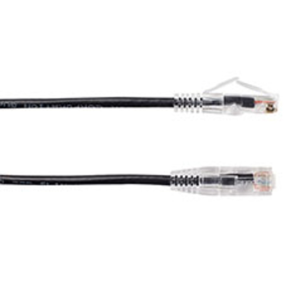 BLACK BOX C6APC28-BK-05 Cat6A 500-Mhz Snagless 28Awg Stranded Ethernet Patch