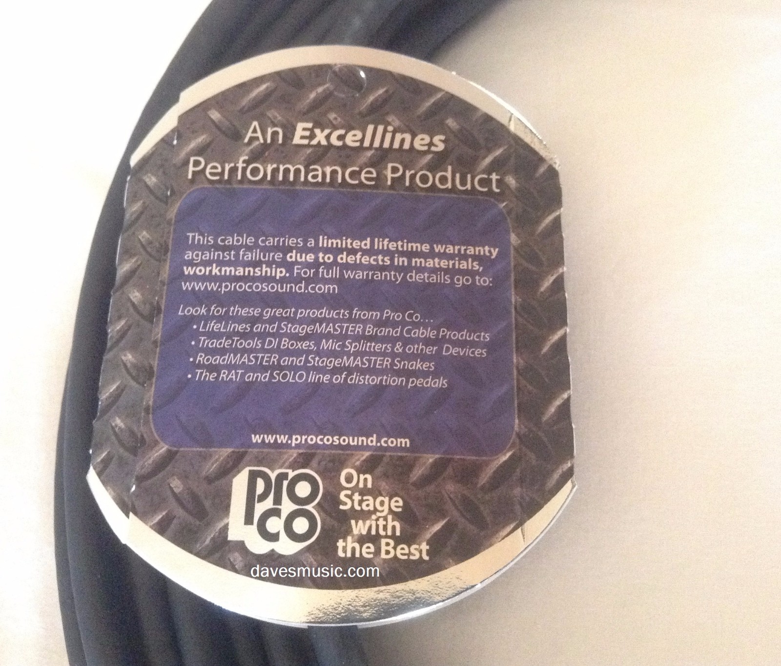 NEW! ProCo 50′ DuraCat-50NN cat6 UTP (cat5) Digital Snake For Stage box