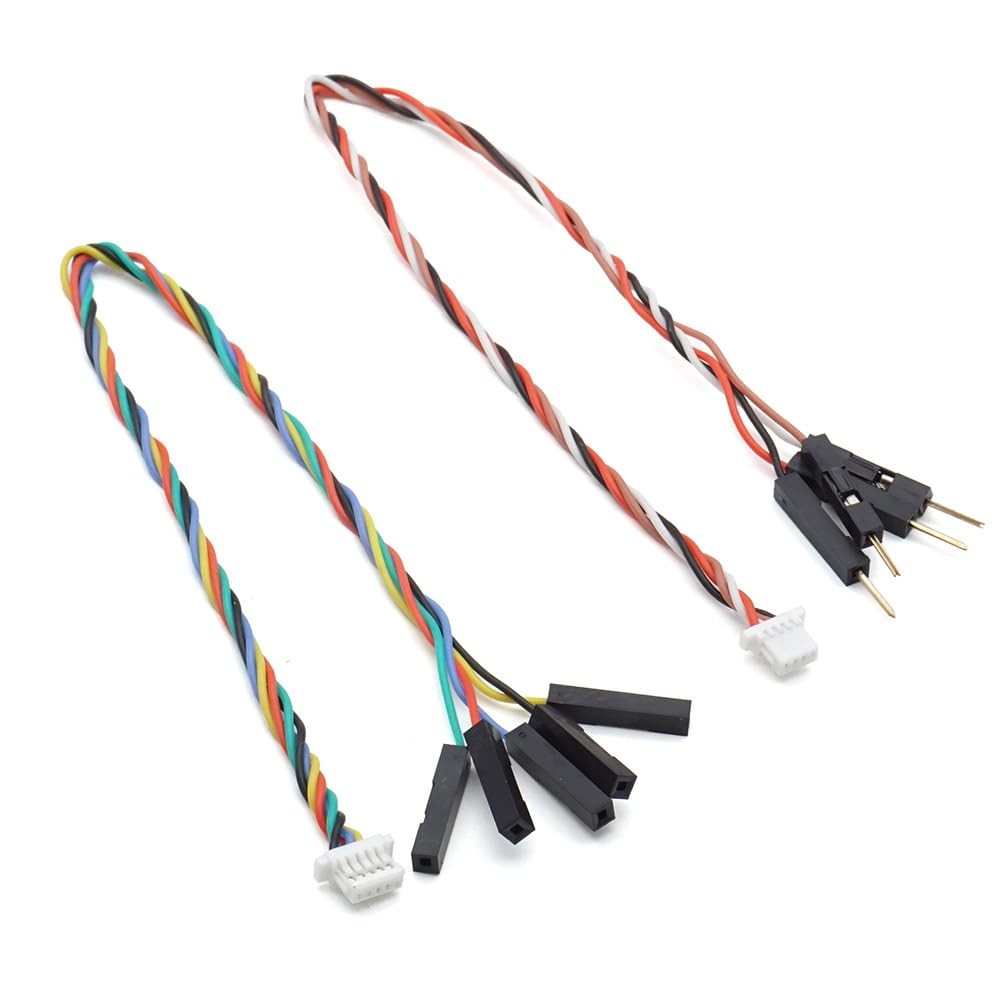 SH1.0 to DP 2.54 Pre-Crimped Cables and Connectors Kit Compatible with JST SH…
