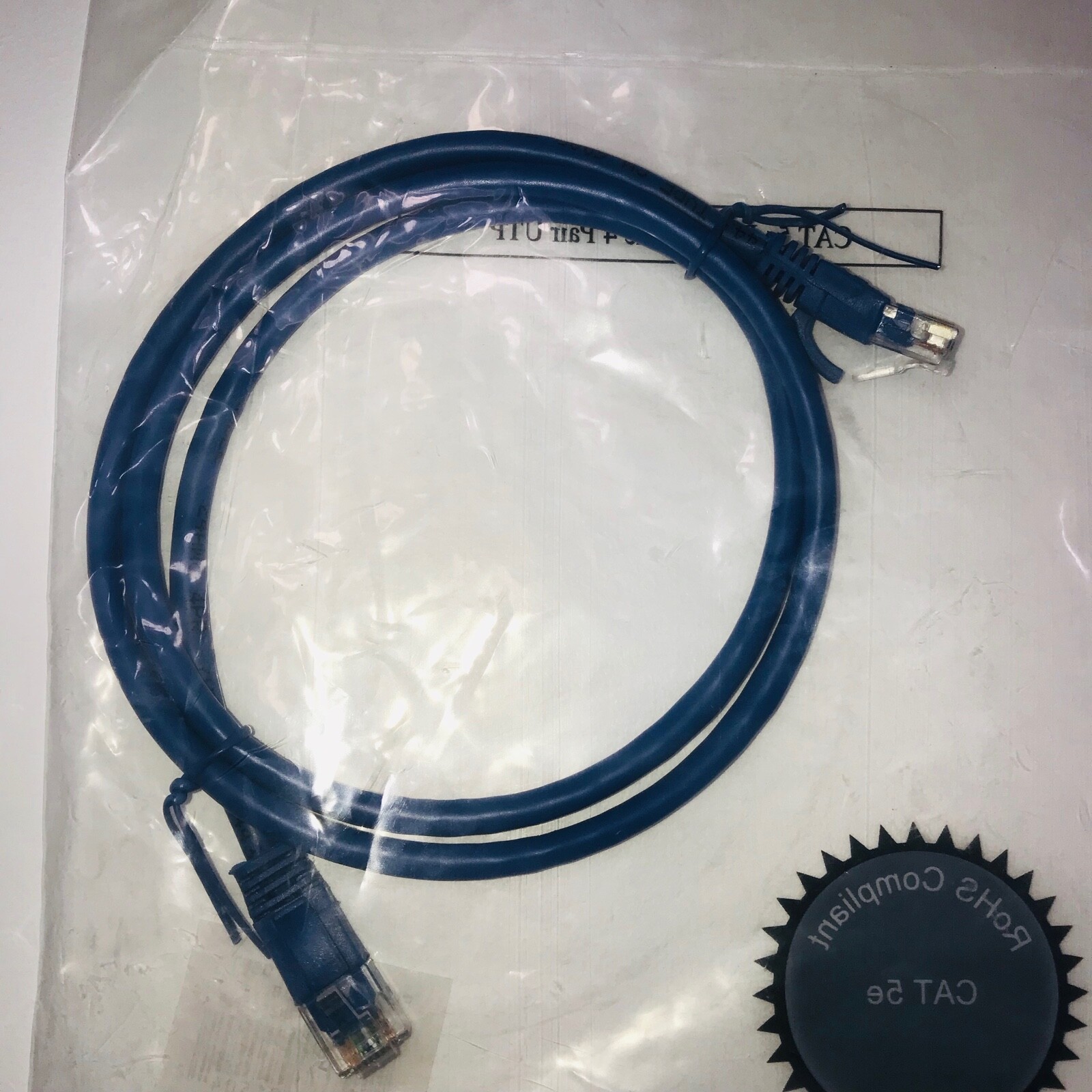 3FT Universal Blue Ethernet Cable