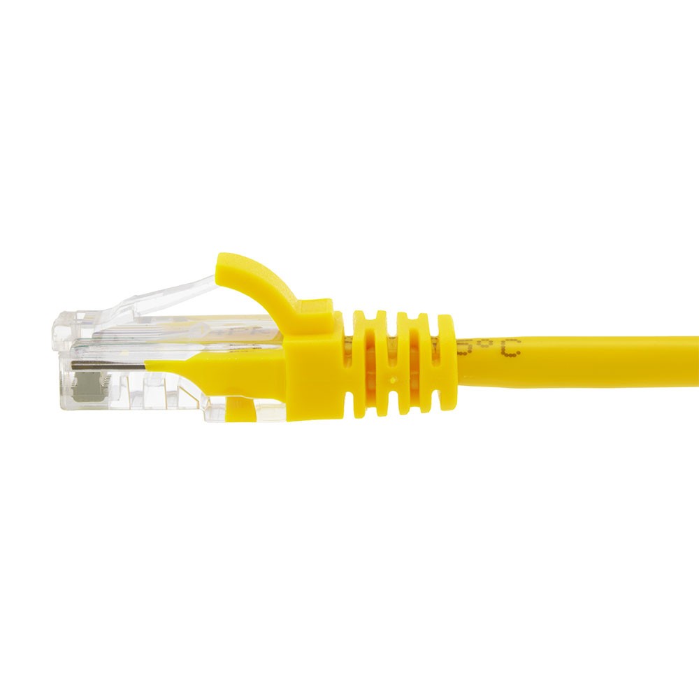 Ethernet Patch Cable CAT5E, UTP, 24AWG, 10 Ft, 10 pack, Yellow