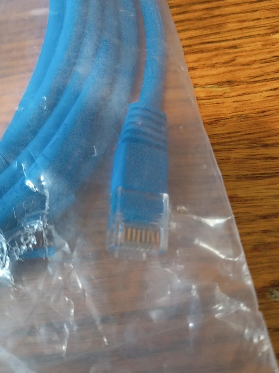 Fast 3M Blue Cat 5e Ethernet Cable 10ft Patch Cord RJ45 C350-010BLUE